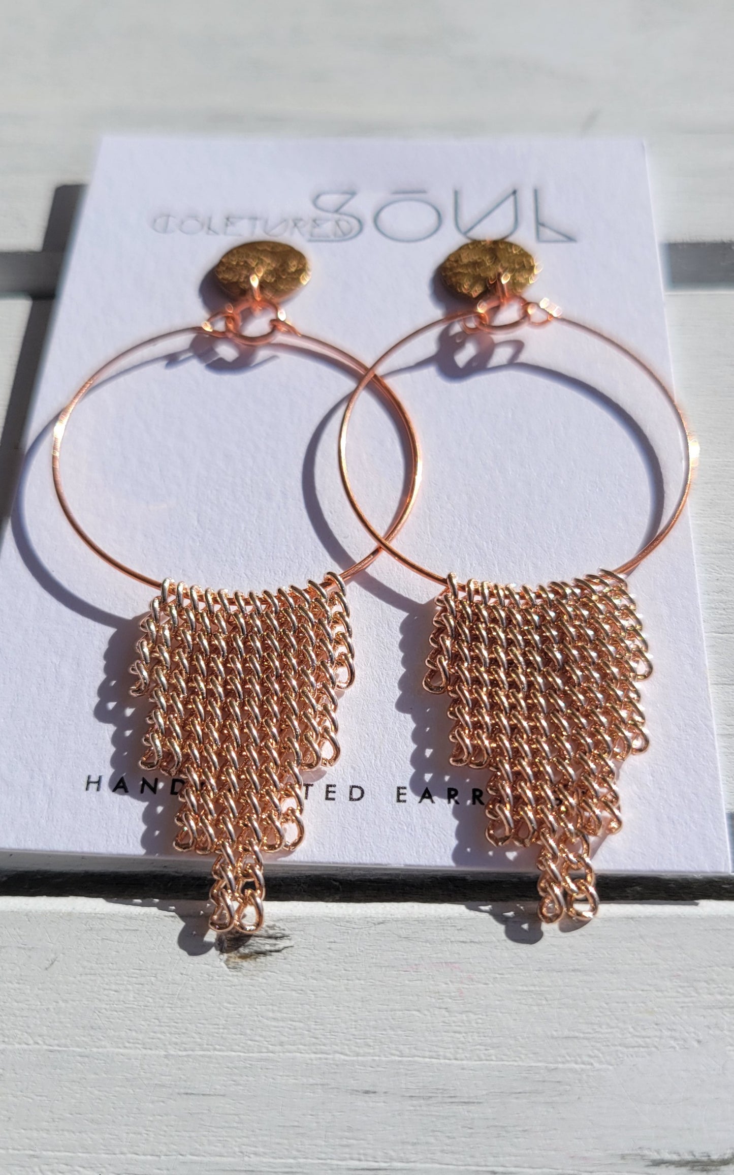 Rose Gold- Chandelier