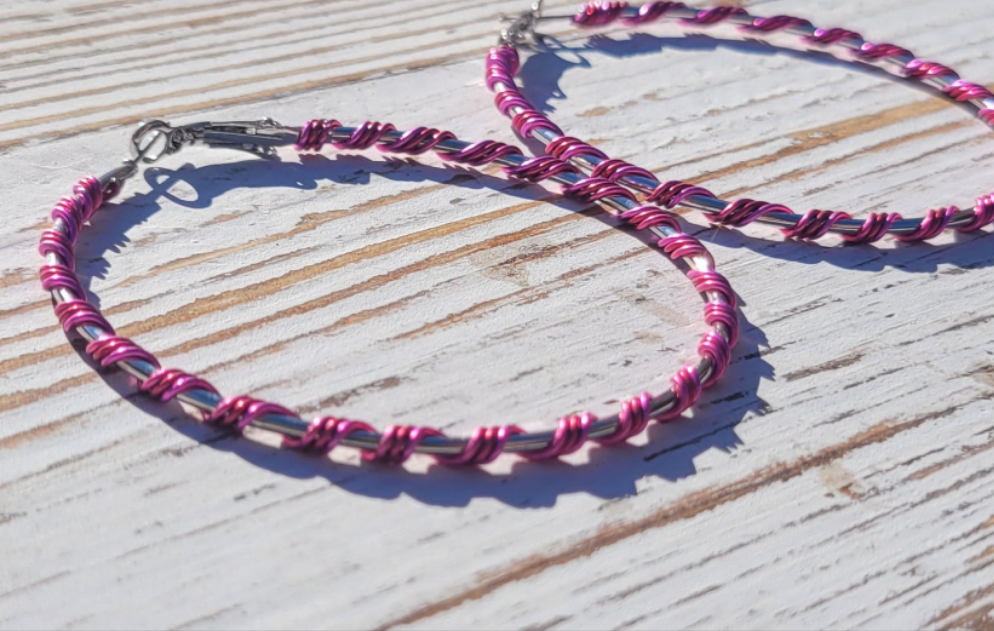 Hoops - Get Wired! Pink Umbre