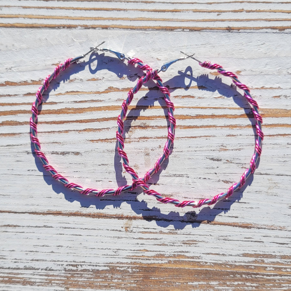 Hoops - Get Wired! Pink Umbre