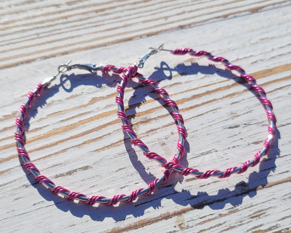 Hoops - Get Wired! Pink Umbre