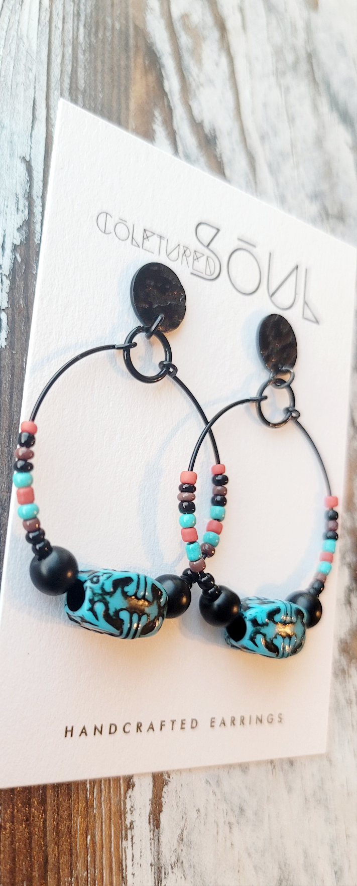 Black Wire - Desert Teal