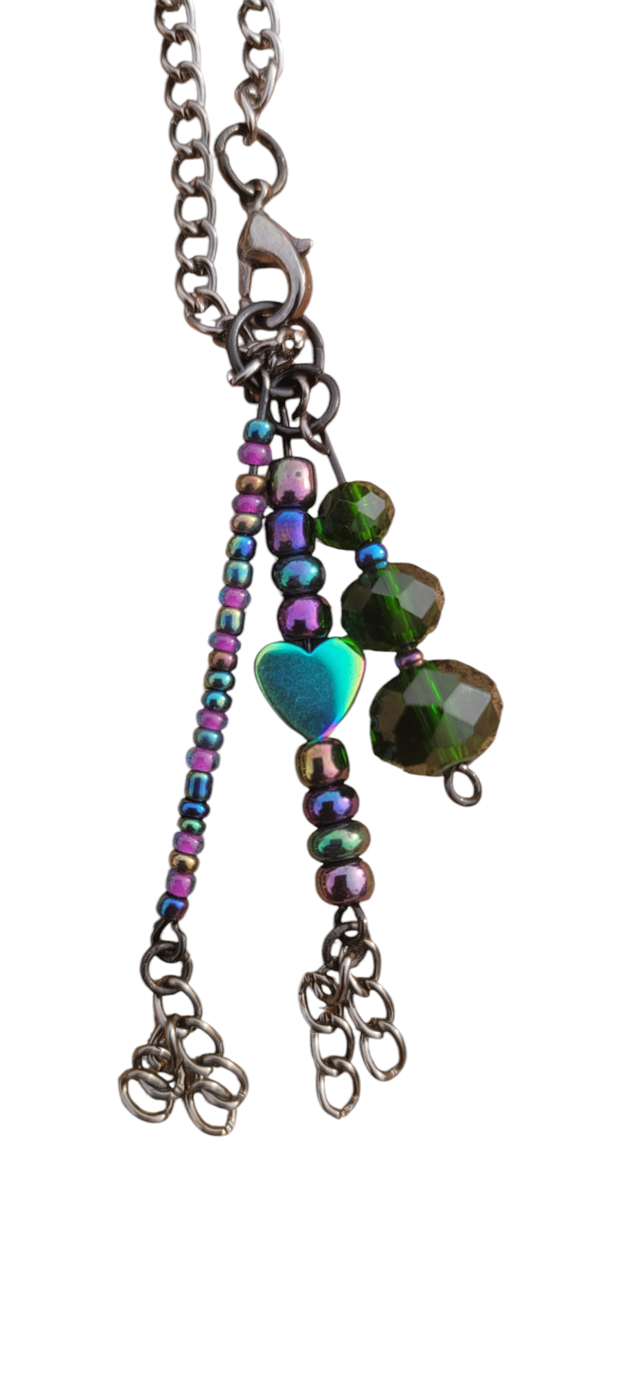 Tumbler Bracelet - Chameleon Heart