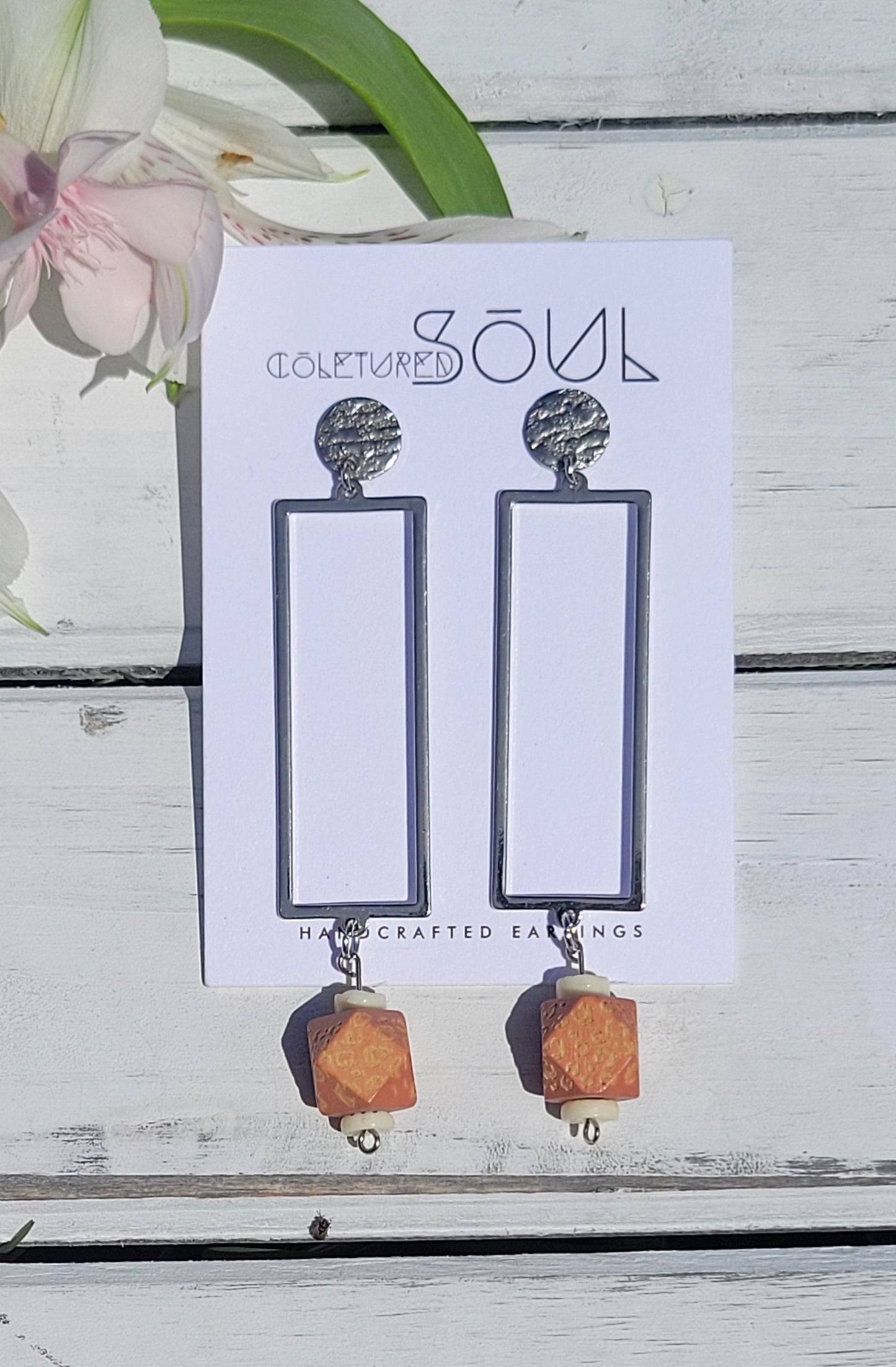 Geo Chic - Sleek Orange