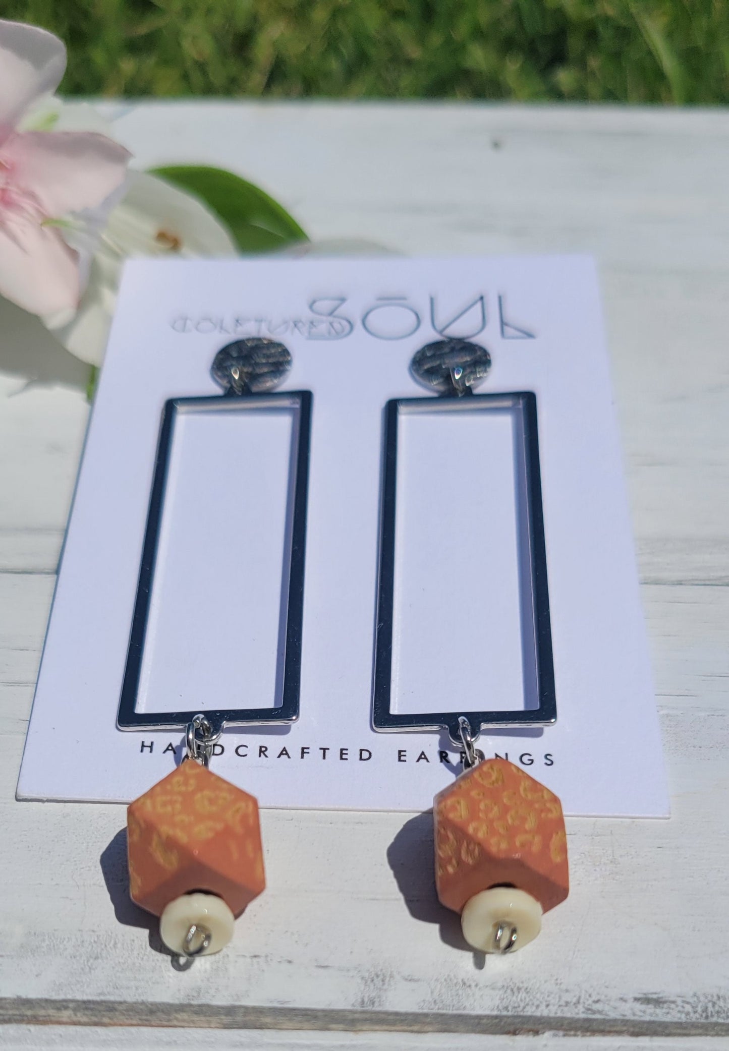 Geo Chic - Sleek Orange