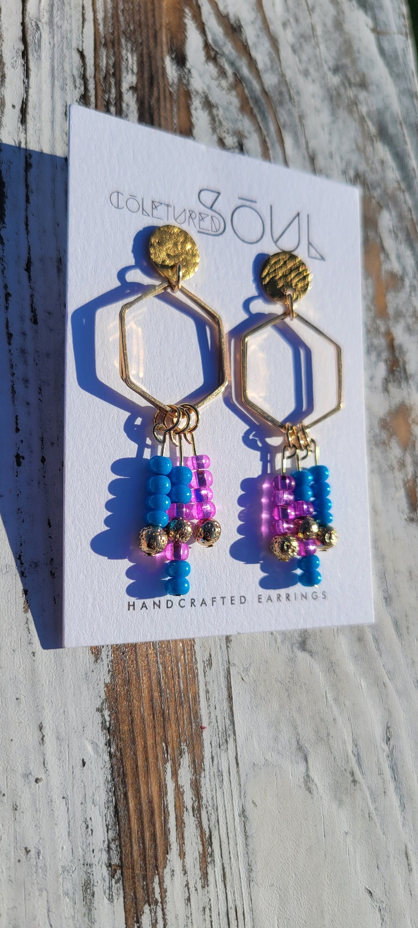 Geo Chic - Pink & Teal