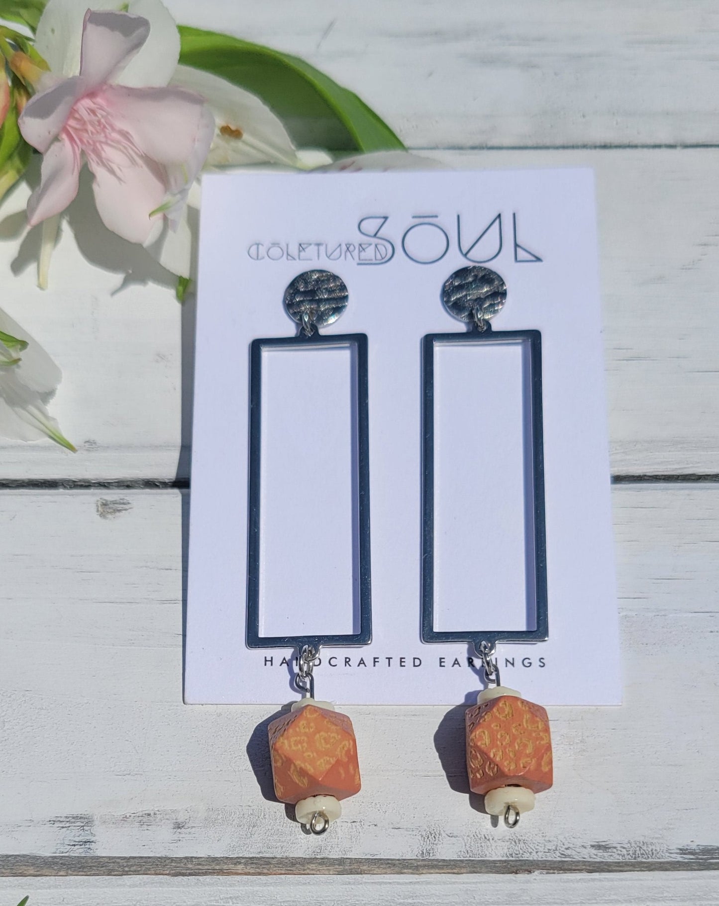 Geo Chic - Sleek Orange