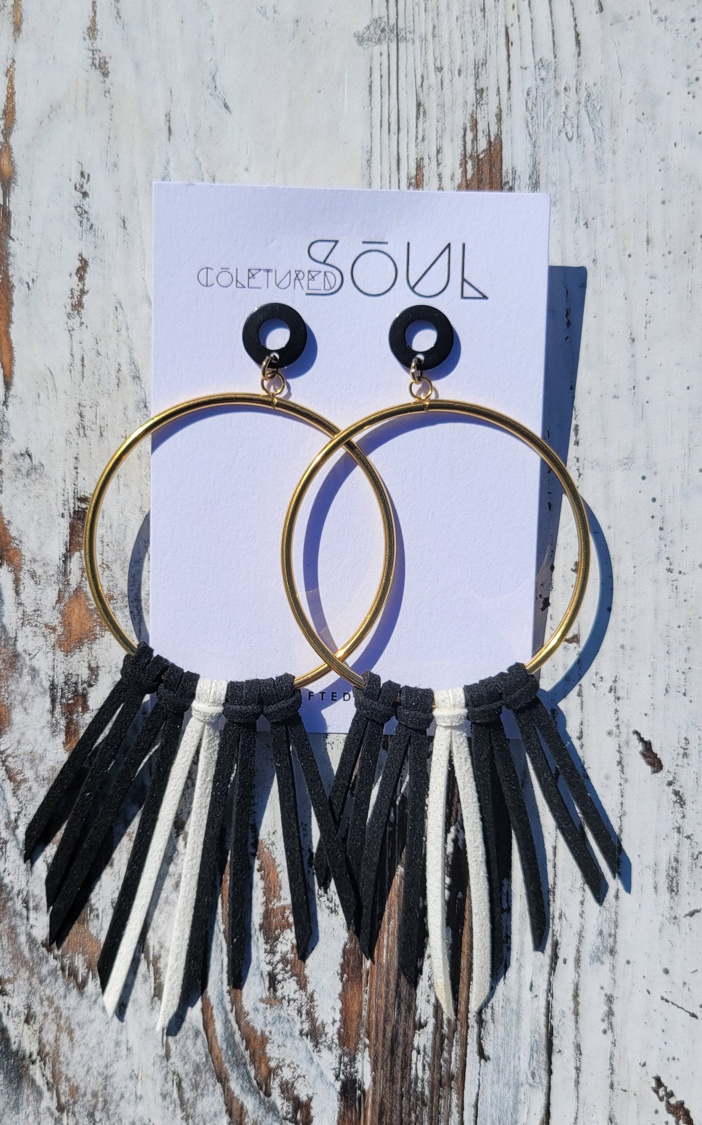 Faux Suede - B & W (small)