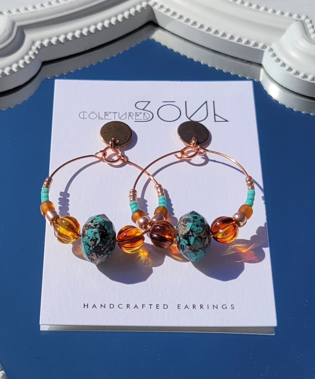 Rose Gold - Autumn Turquoise