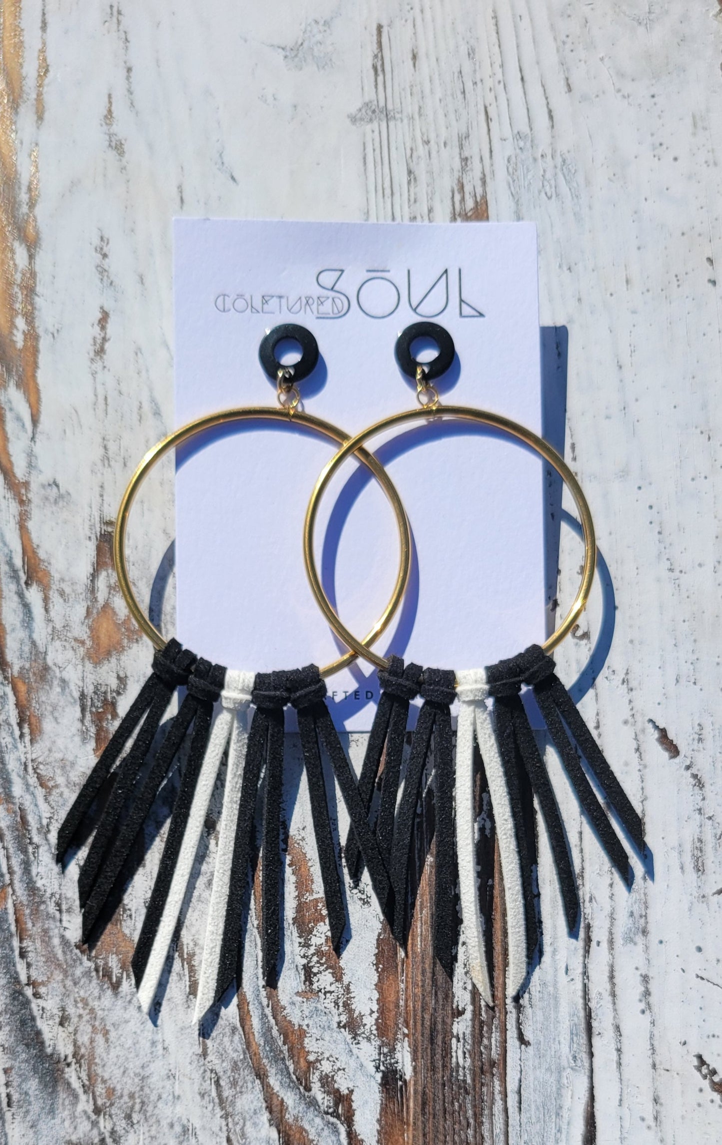 Faux Suede - B & W (small)