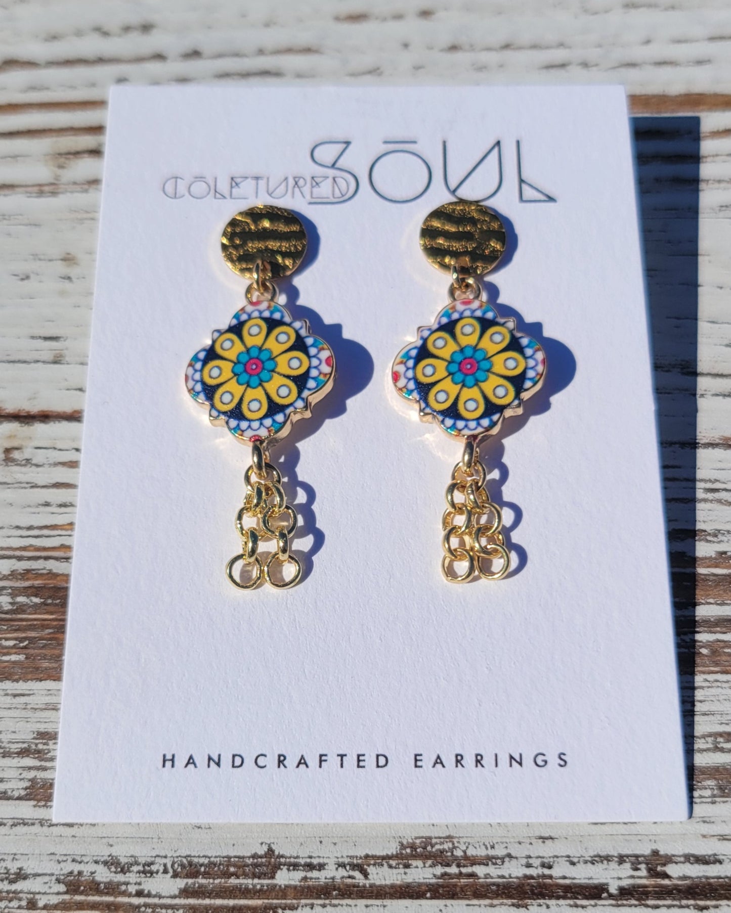 Geo Chic - Daisy Vintage Tile