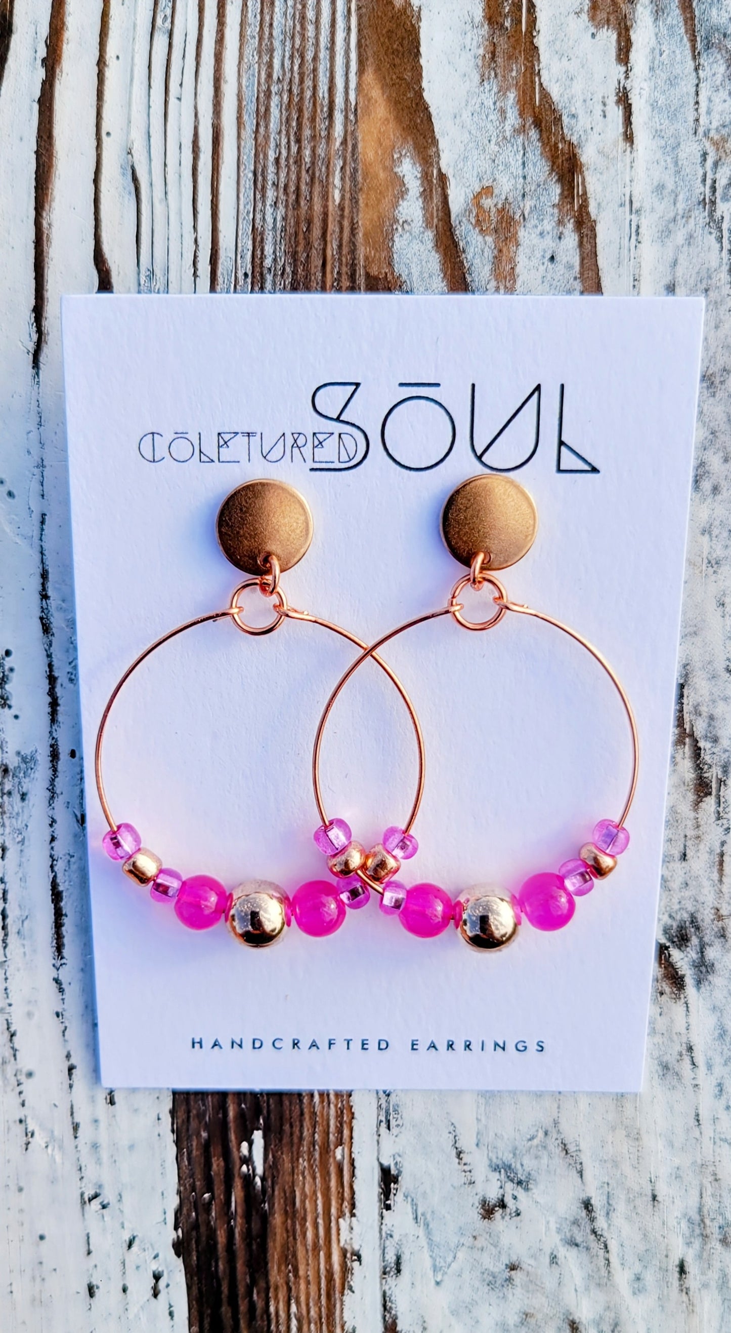 Rose Gold - Vibrant Pink