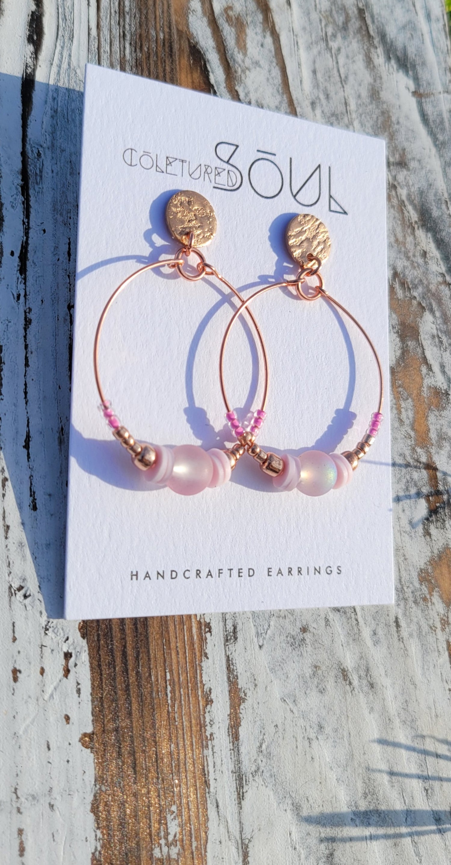 Rose Gold - Wire You So Sexy Hoops