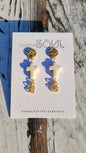 Kingdom Mini Cross - Ivory & Gold