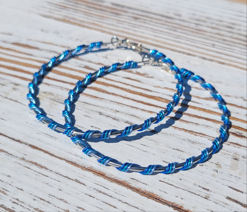 Hoops - Get Wired! Blue Umbre