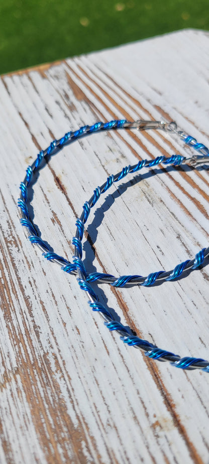 Hoops - Get Wired! Blue Umbre